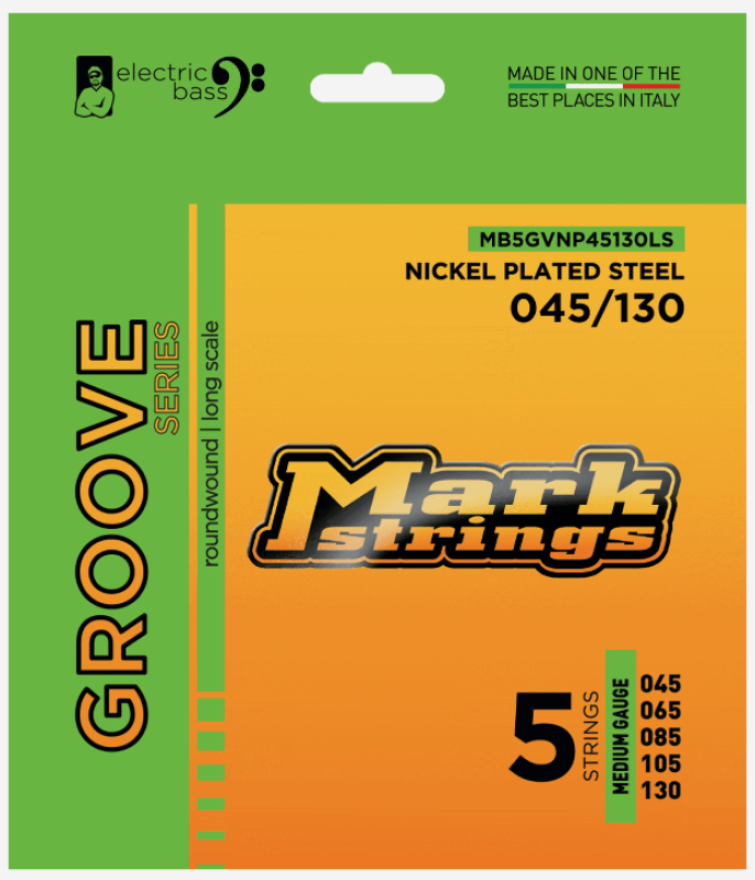 Markbass Groove Series Nickel Strings, 45-130